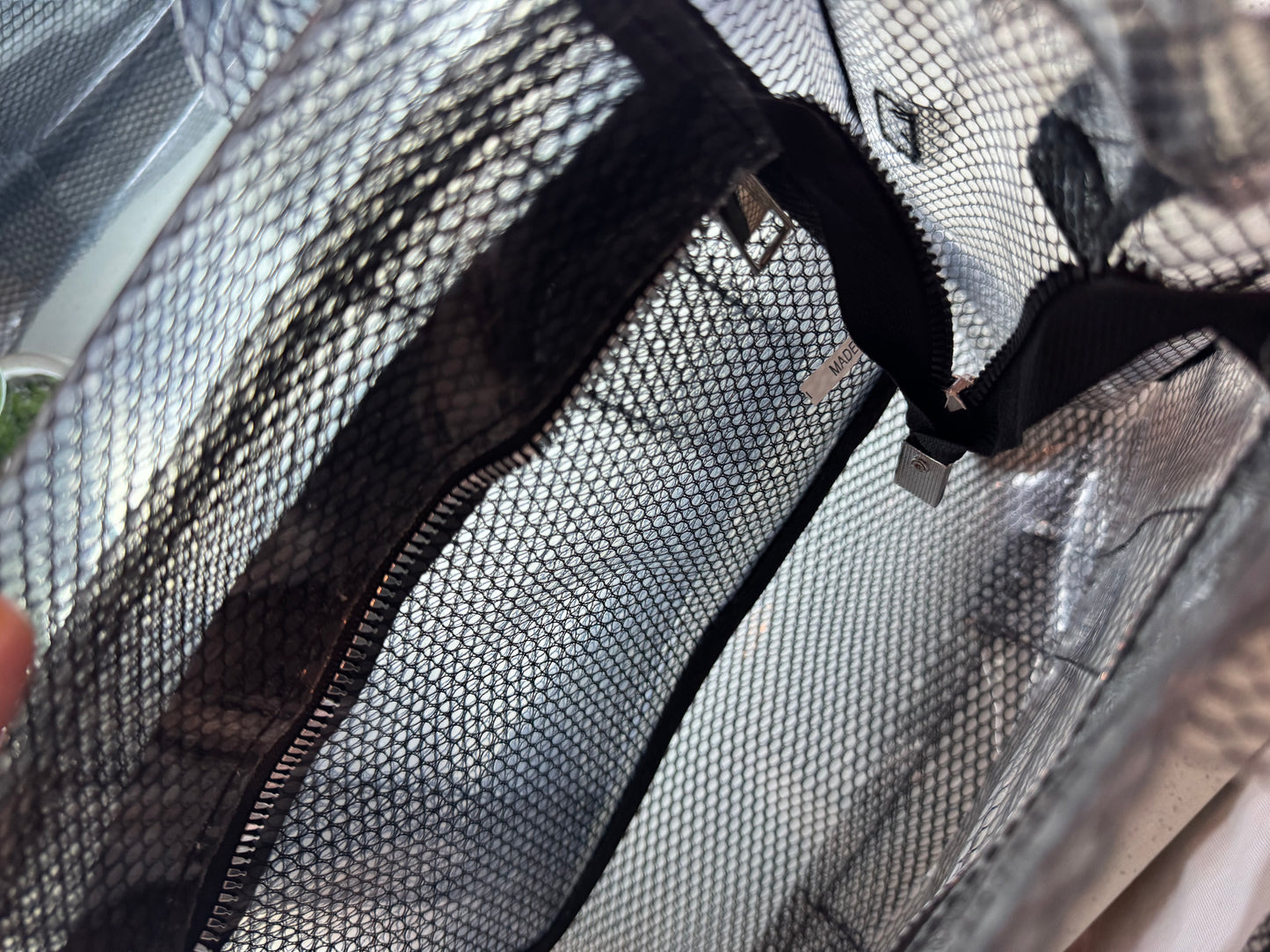 Clear Mesh Cosmetic/Set Bag