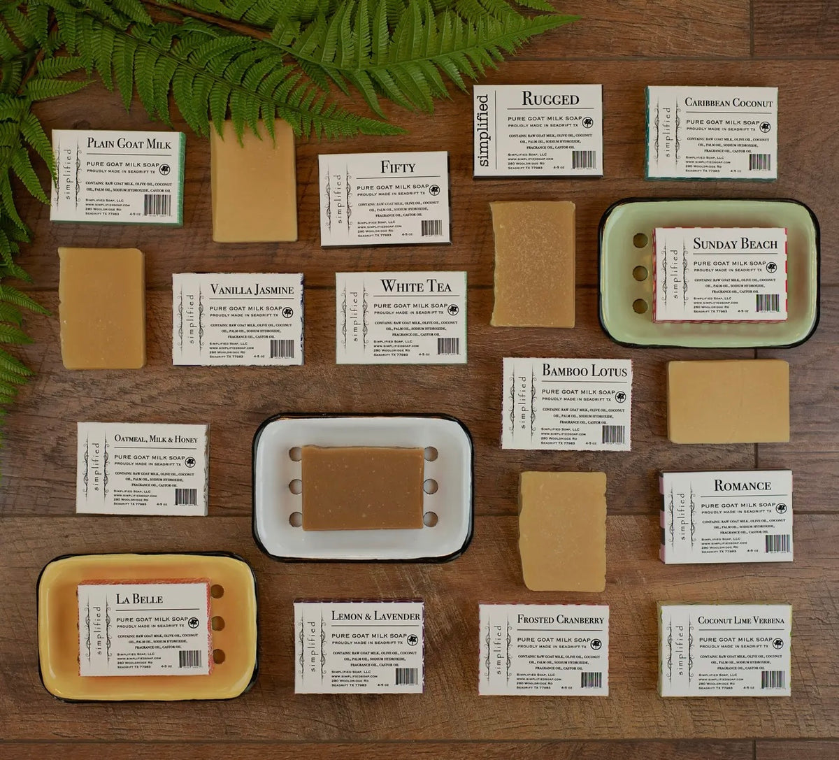Simplified Goat’s Milk Softening Boxed Soap