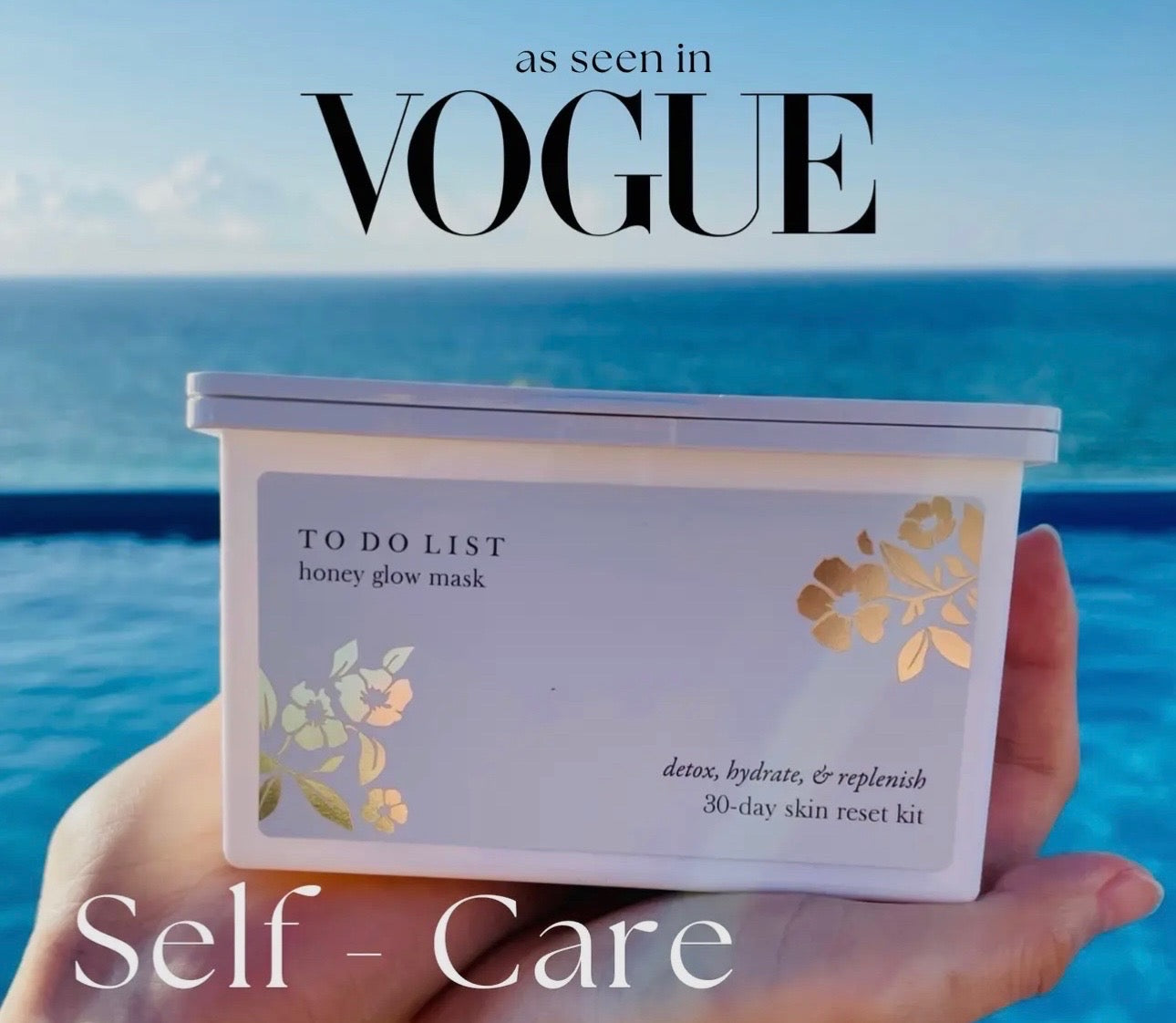 To Do List Honey Glow Mask- 30 spa sheets