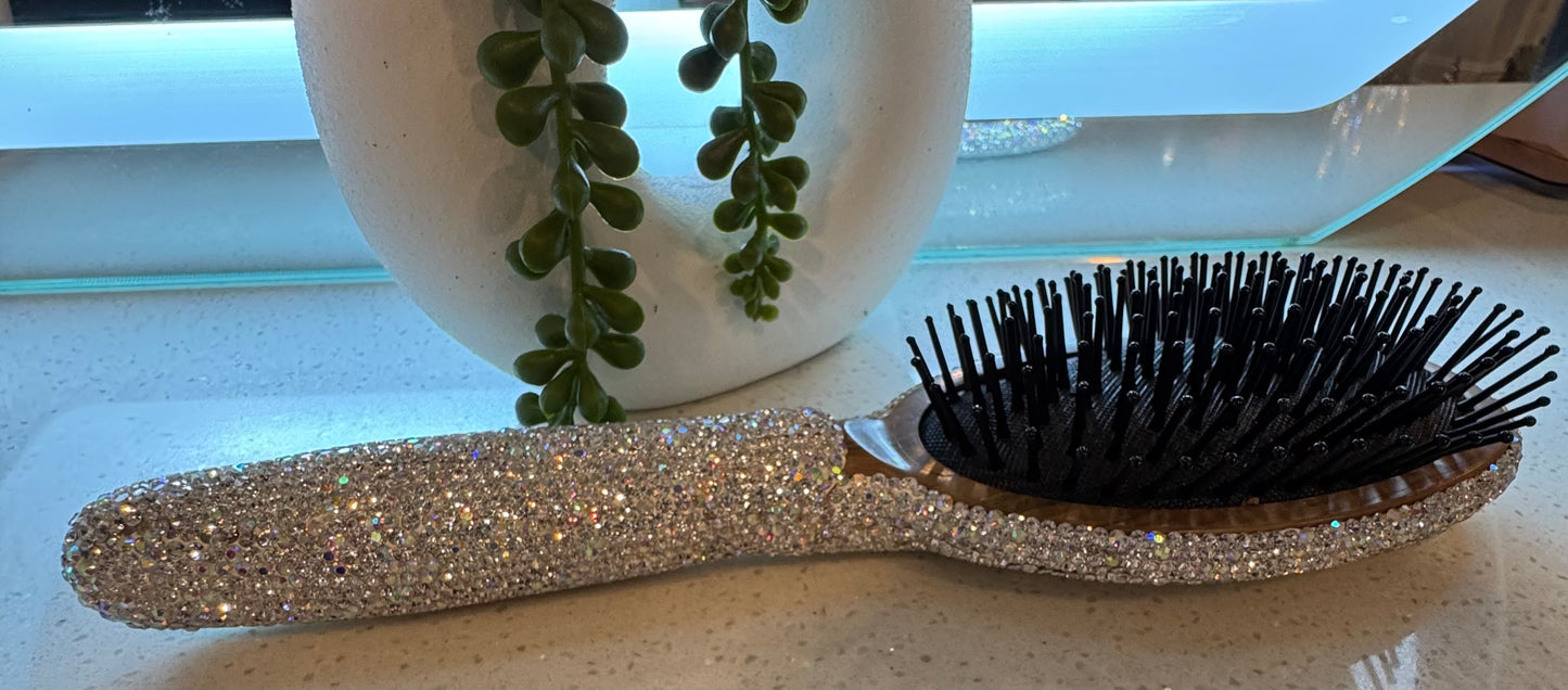 Glitzy Bling Hair Brush