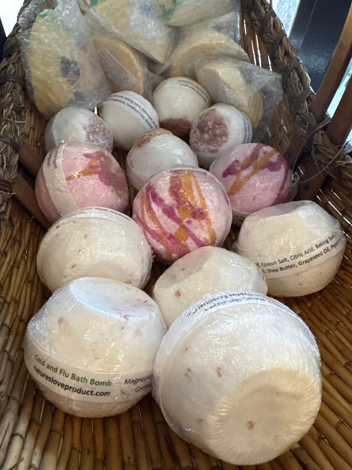 Nature’s Love Cold & Flu Bath Bombs