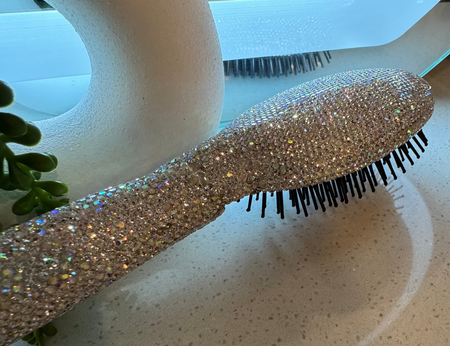 Glitzy Bling Hair Brush