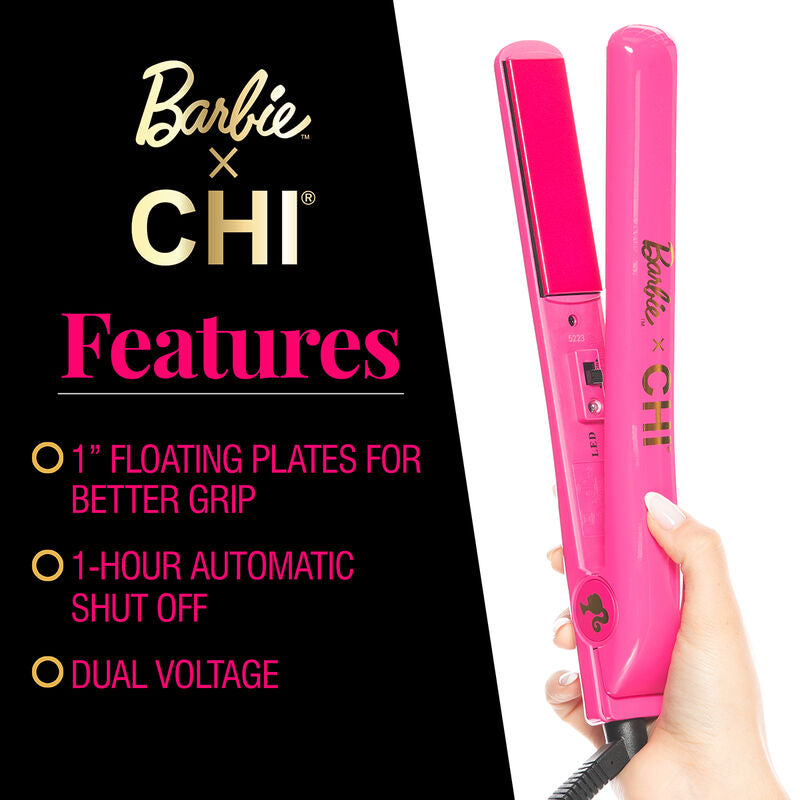 Barbie x Chi 1in Flat Iron