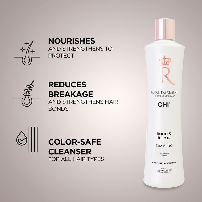 Chi Royal Treatment Bond & Repair Shampoo 12oz