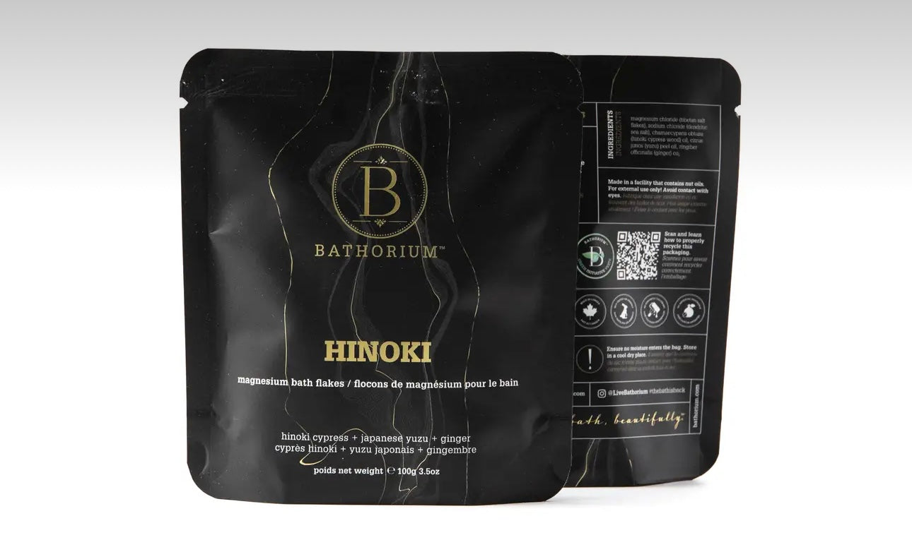 Bathorium Hinoki Magnesium Flake Soak
