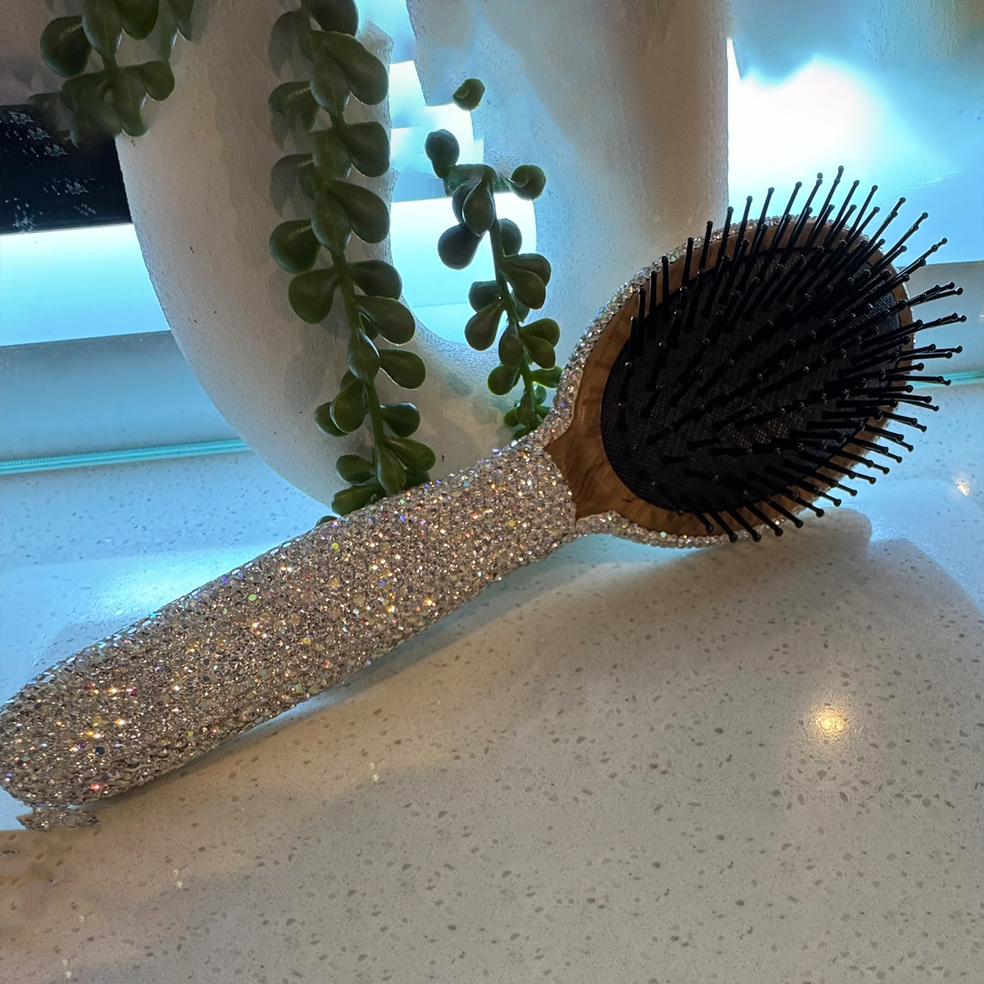 Glitzy Bling Hair Brush