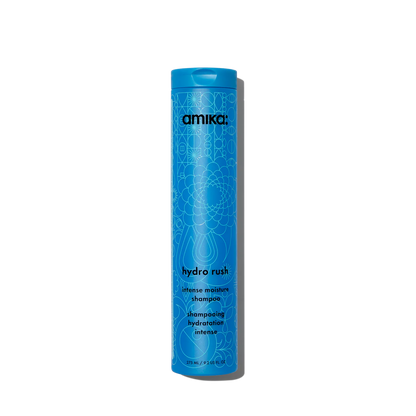 Amika Hydro Rush Intense Moisture Shampoo with Hyaluronic Acid