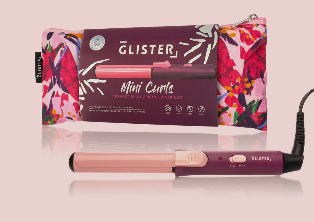 Glister Mini Curler & Wand Travel Set