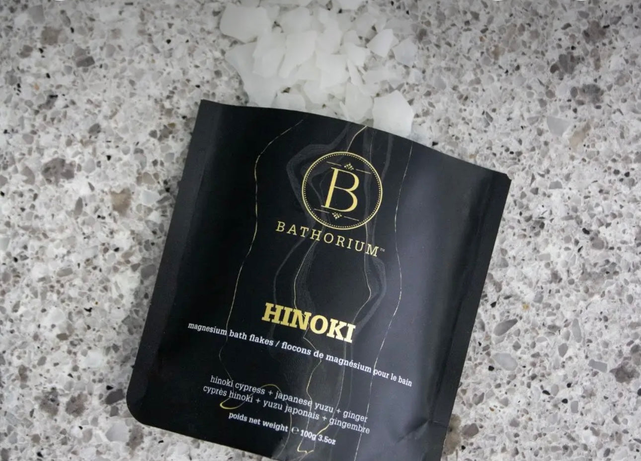 Bathorium Hinoki Magnesium Flake Soak