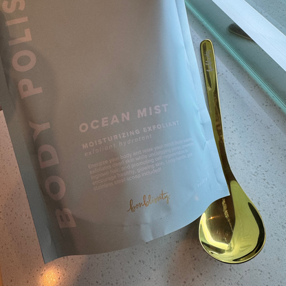Bonblissity Ocean Mist Body Polish with Gold Spoon