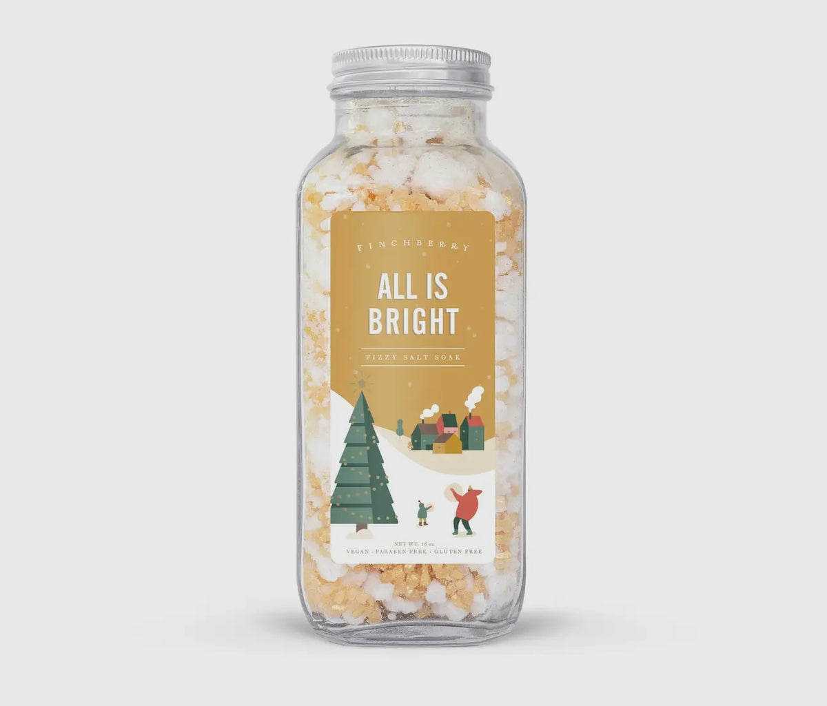 FinchBerry All Is Bright Fizzy Bath Soap