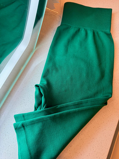 Green Yoga Short Set S/M