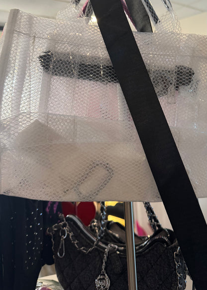 Clear Mesh Cosmetic/Set Bag