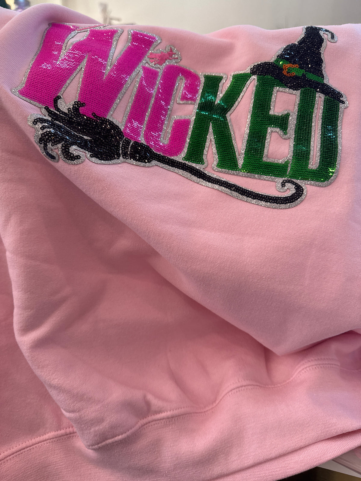 Pink & Green Inspired Sweatshirts