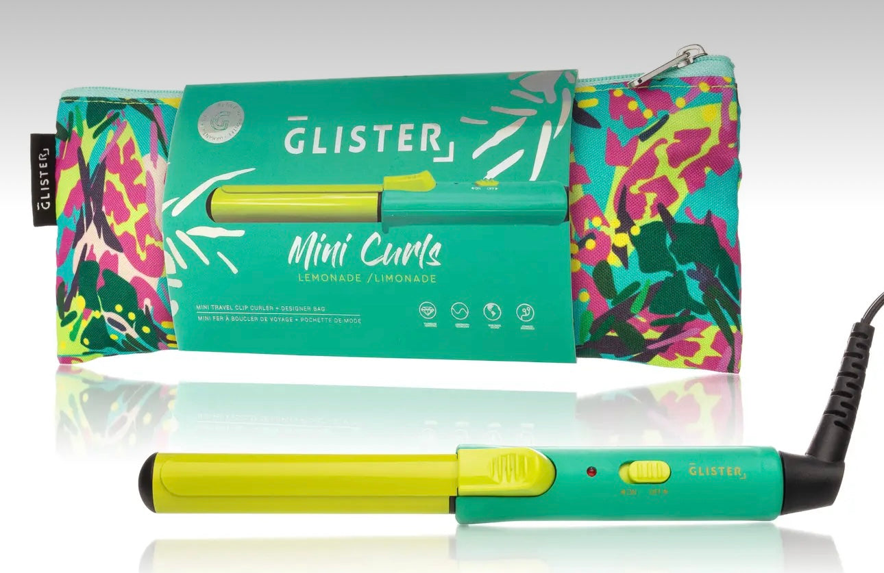 Glister Mini Curler & Wand Travel Set
