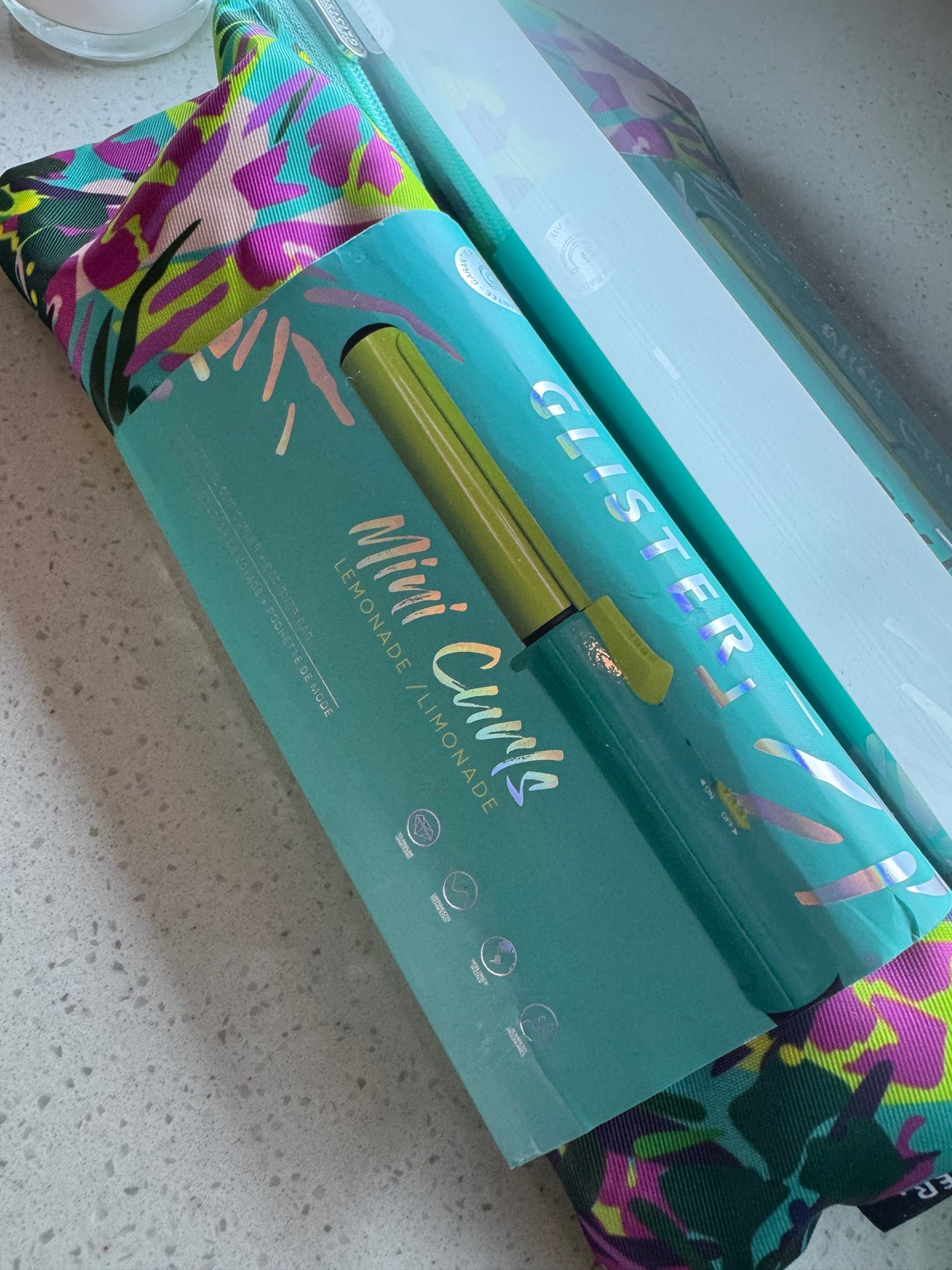 Glister Mini Curler & Wand Travel Set