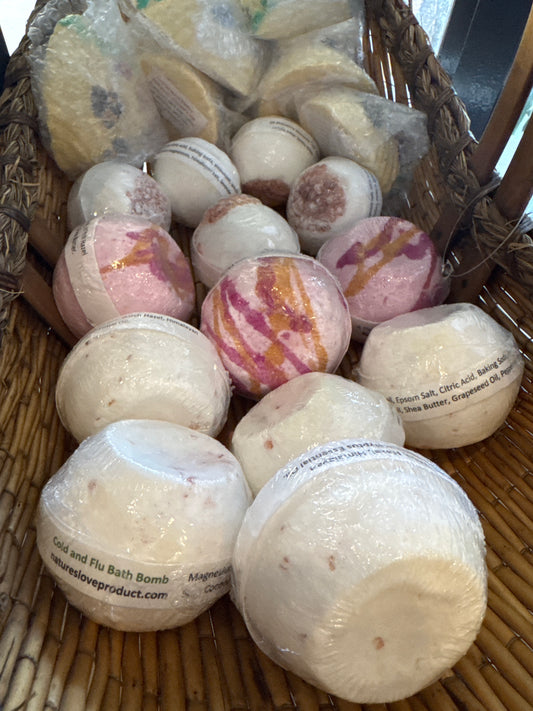 Nature’s Love Cold & Flu Bath Bombs