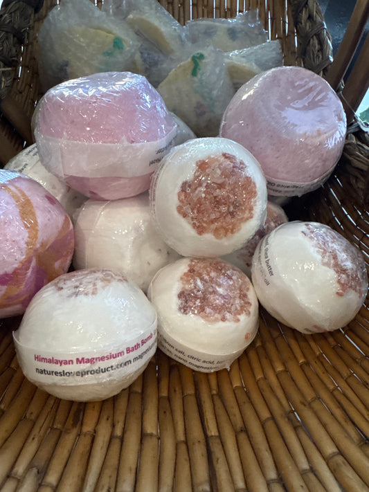 Nature’s Love Himalayan Magnesium Bath Bombs