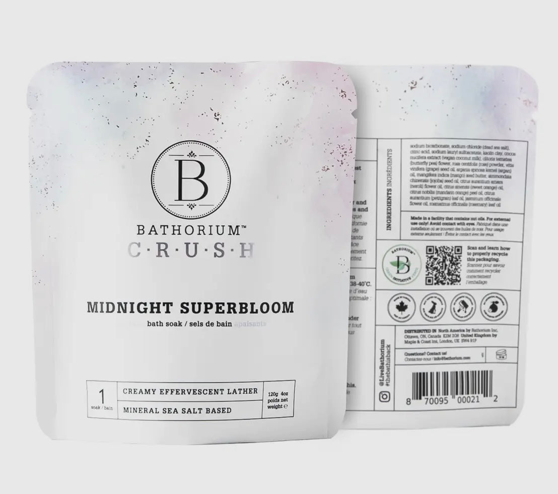 Bathorium Midnight Superbloom Bath Soak