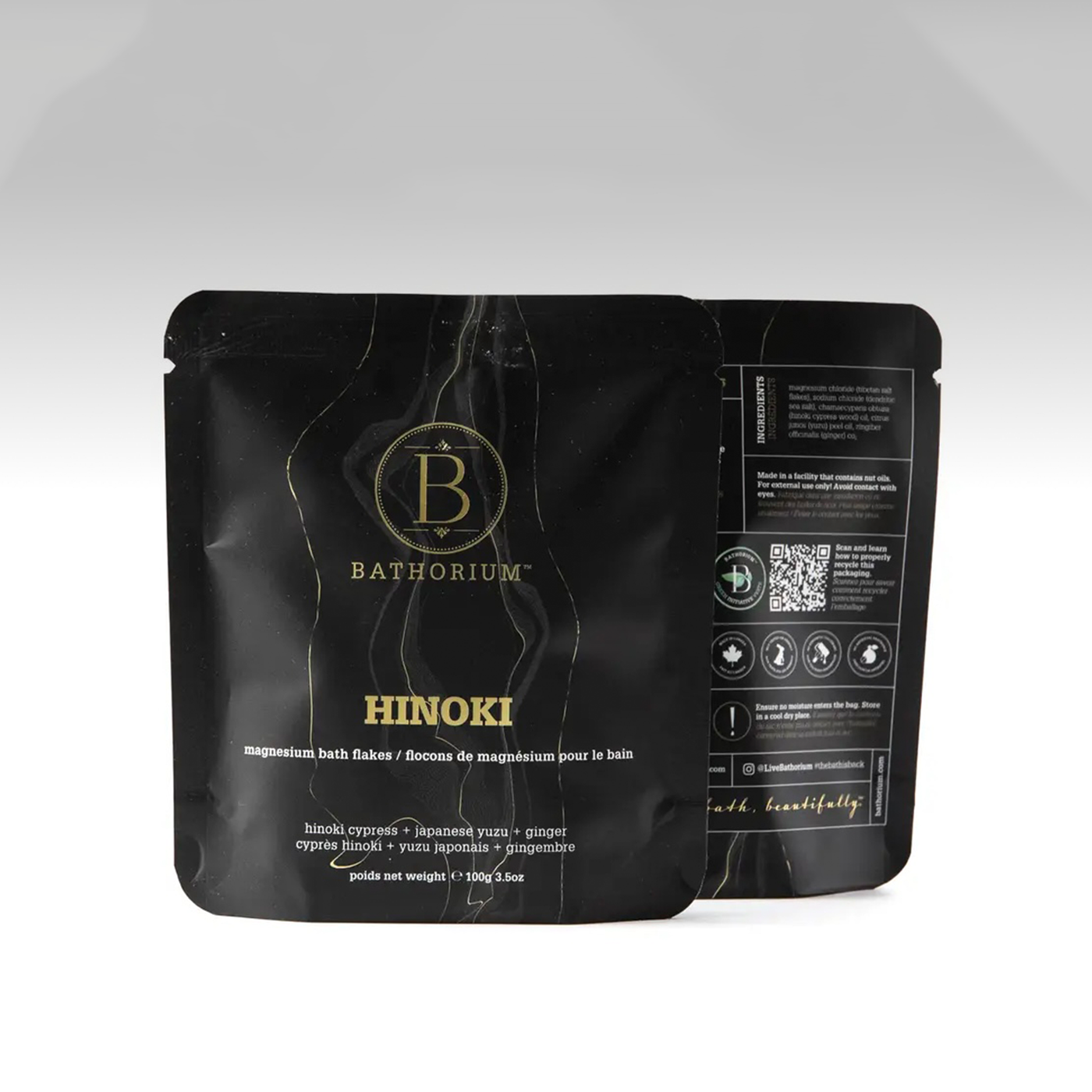 Bathorium Hinoki Magnesium Flake Soak