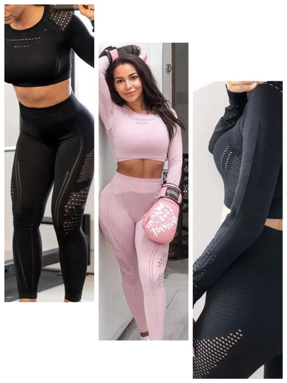 Z Flex-Mesh Breathable Yoga Set