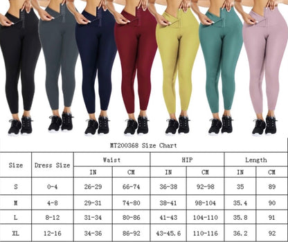 Motivation Waist Trainer Yoga Pants