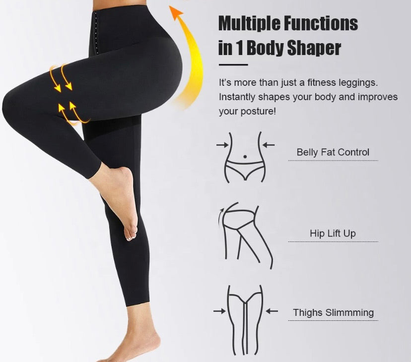 Motivation Waist Trainer Yoga Pants