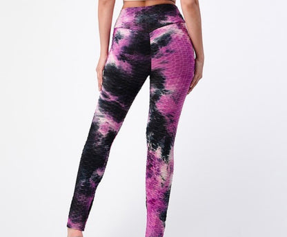 Butt Boost Tye-Dye Leggings