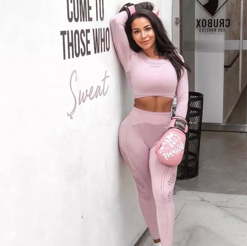 Z Flex-Mesh Breathable Yoga Set